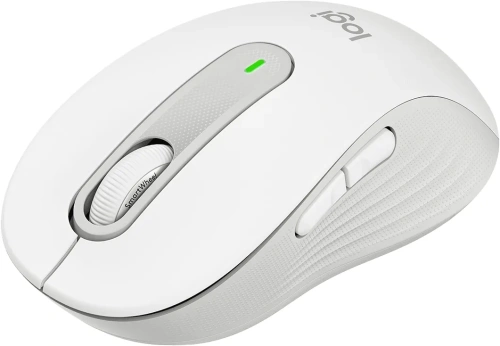 Мышь компьютерная  Mouse wireless LOGITECH Signature M650, white фото 4
